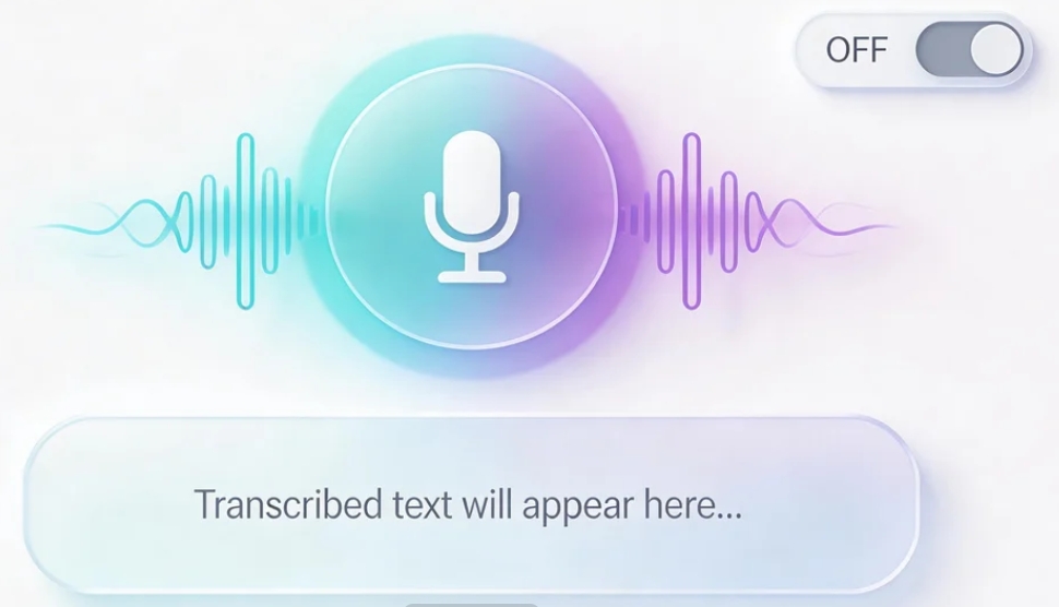 Electron 语音转文字桌面应用预览图